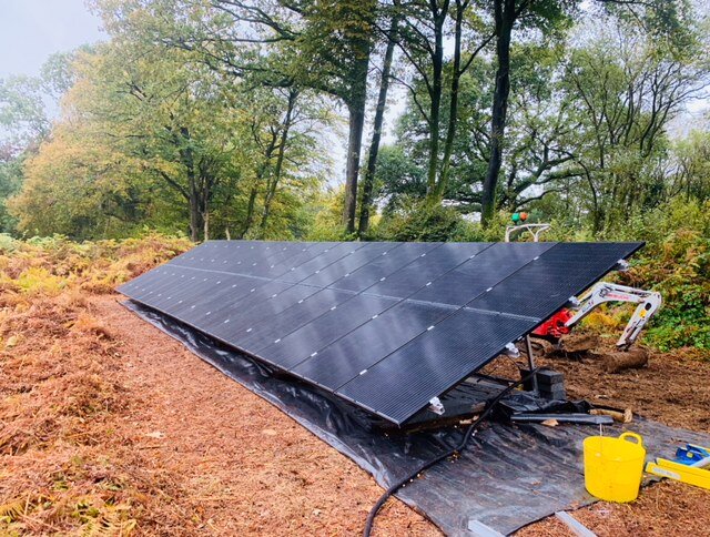 Ground Mount Solar PV System and Battery Storage Project