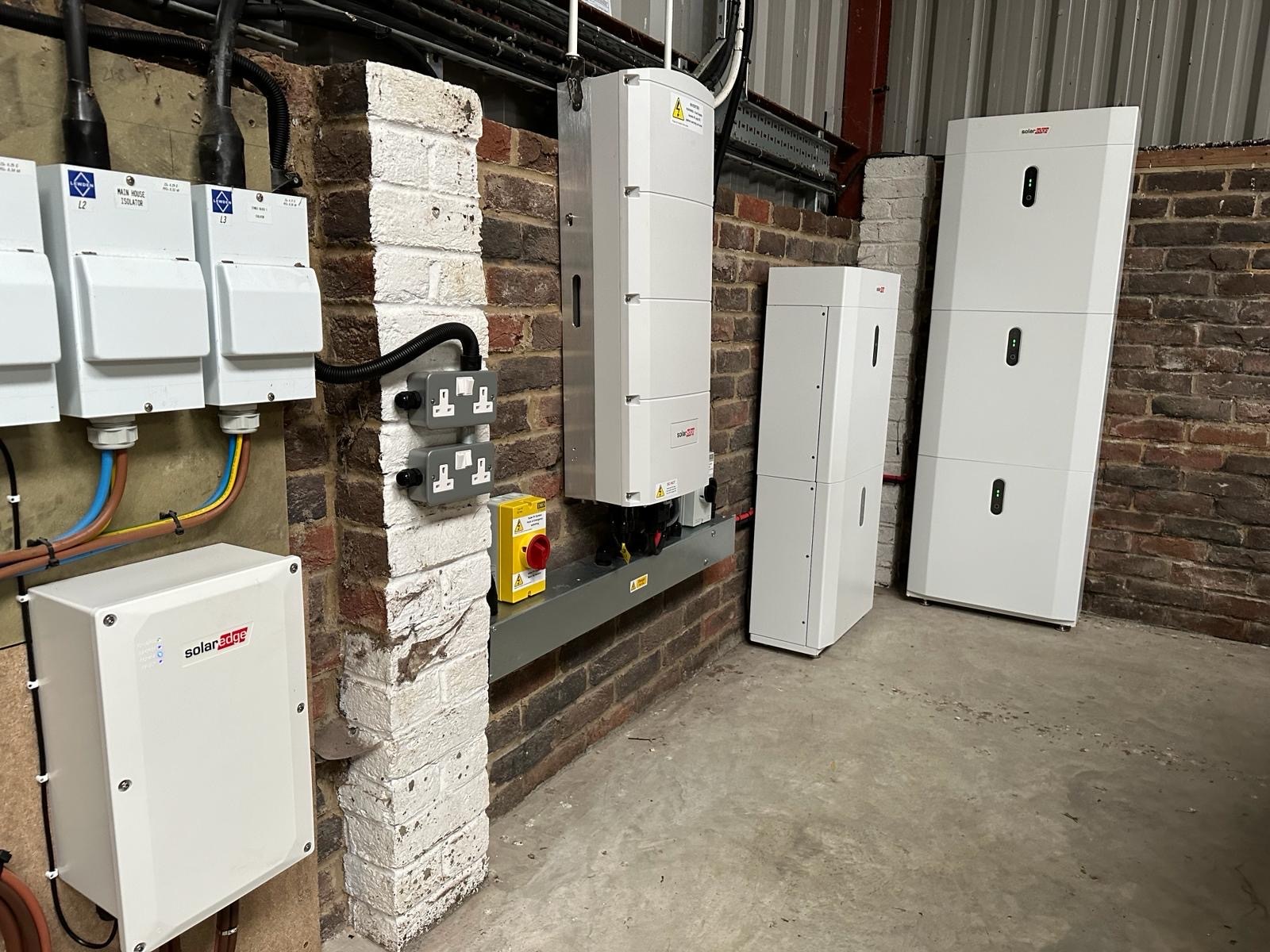 A Fruit Farm SolarEdge system installation