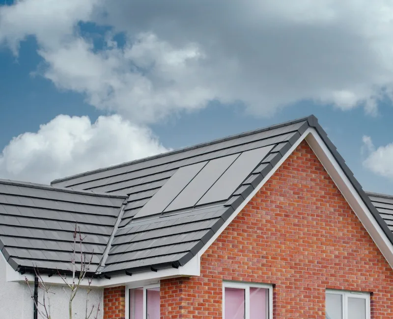In roof solar panels