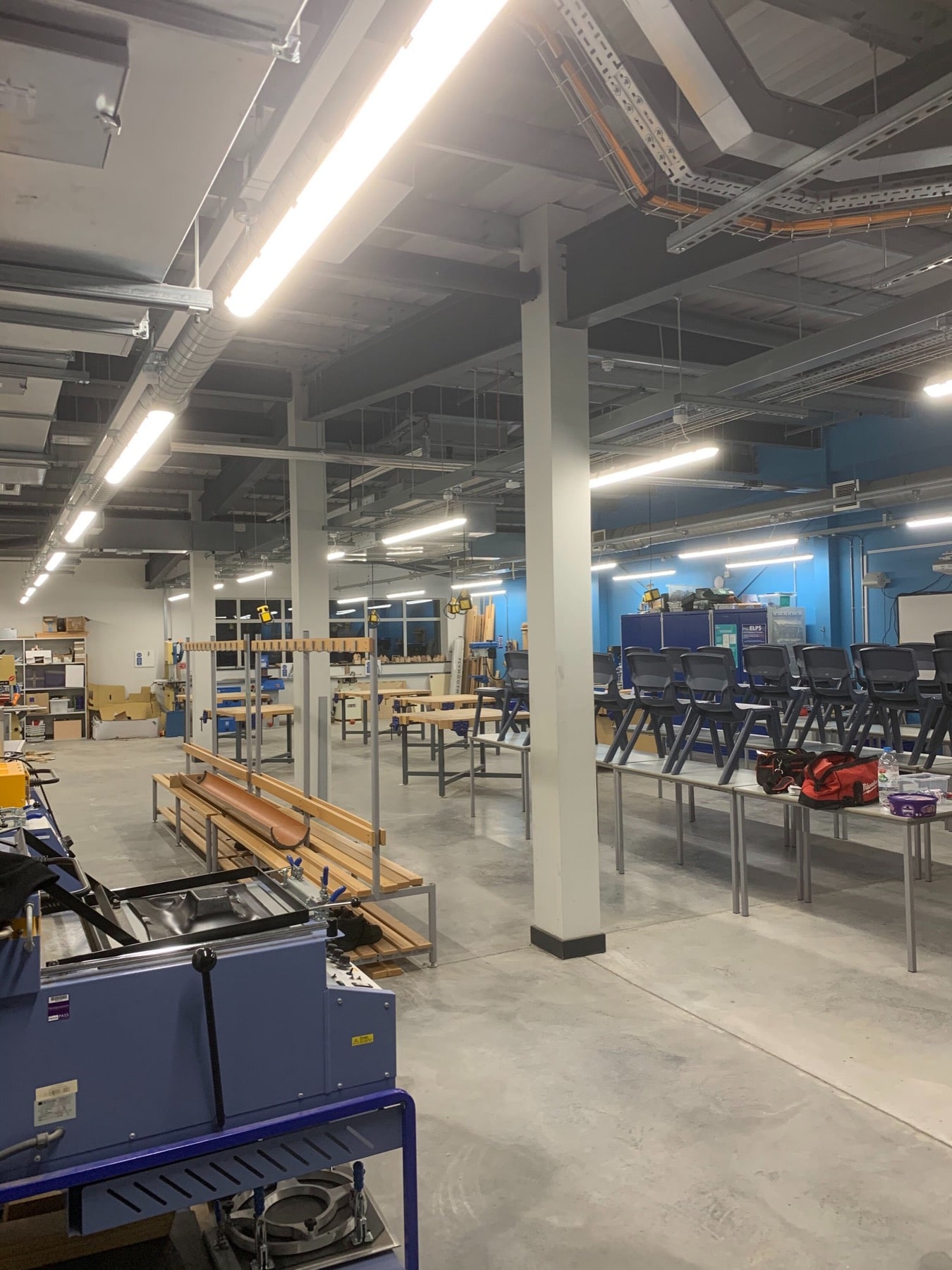 LED Lighting upgrade at UTC Plymouth